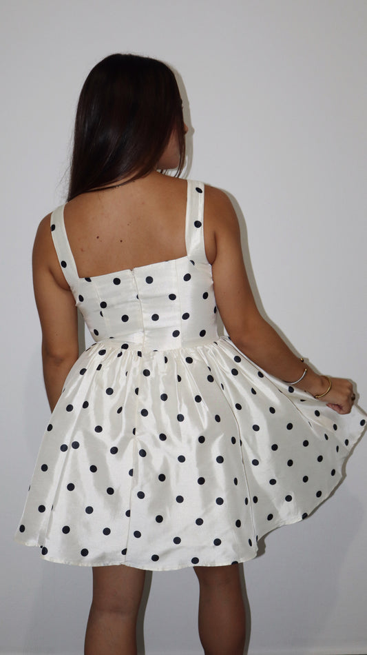 Polka Dot Mini Dress