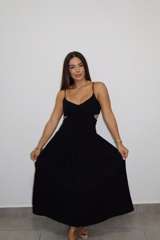 Cut Out Midi Dress